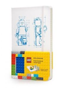 Notes Moleskine Lego L limitowana edycja biały w linie