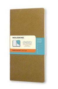 Notes Moleskine Chapters Journal M oliwkowy w linie