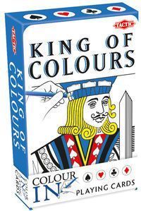 Classic Color-In Playing 55 kart do kolorowania