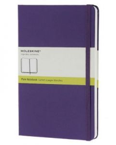 Notes Moleskine kieszonkowy gładki fioletowy