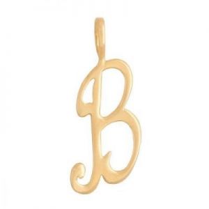 Złota zawieszka Literka Fantazyjna 19291