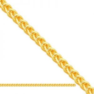 55cm ﻿łańcuszek Lisi ogon ﻿złoto 
585