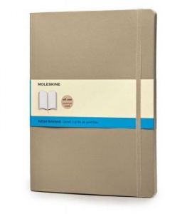 Notes Moleskine w miękkiej oprawie XL beżowy w kropki