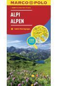 Alpy mapa