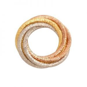 wisiorek CACKO w trzech kolorach 
złota