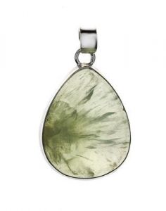 wisiorek ﻿srebro 925 ﻿Prehnit