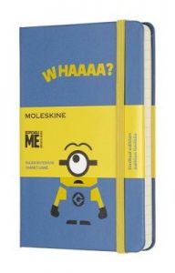 Notes Moleskine Minionki kieszonkowy edycja limitowana niebieski